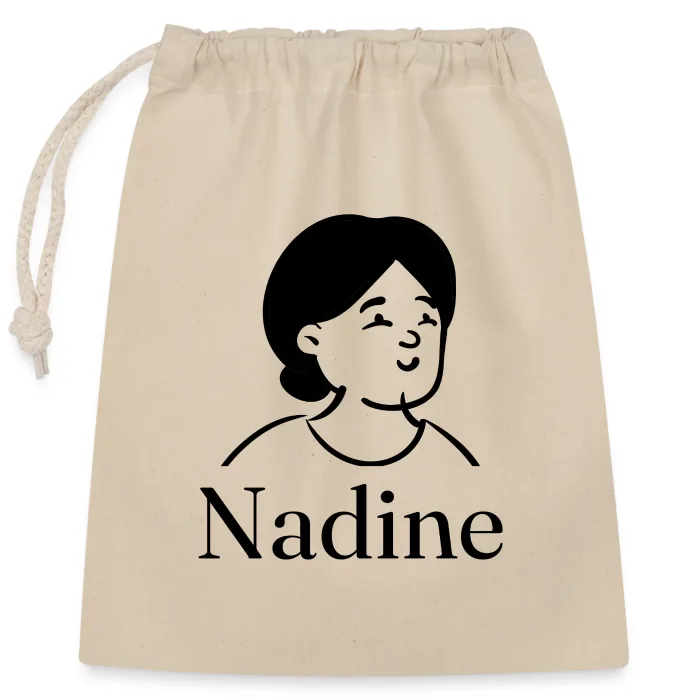 Sac cadeau personnalisé au prénom Nadine