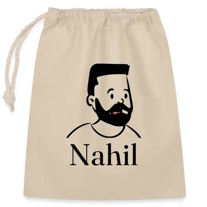 Sac cadeau personnalisé au prénom Nahil