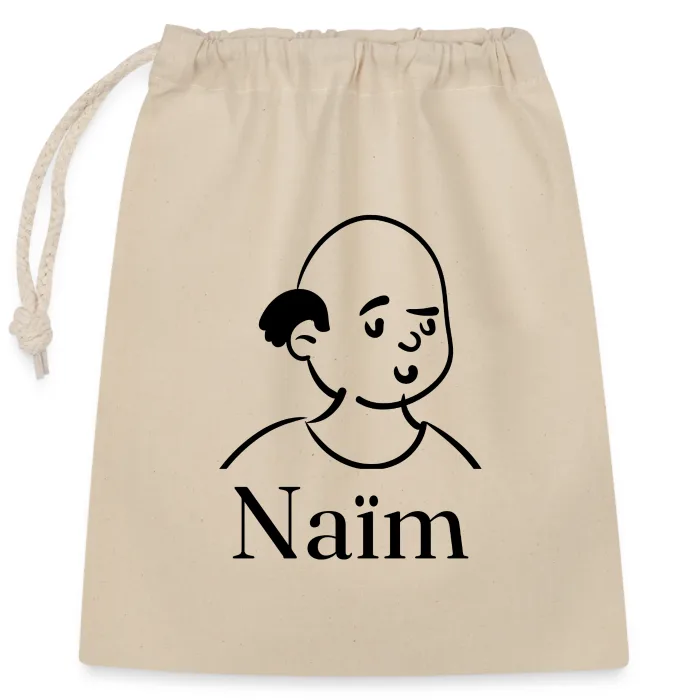 Sac cadeau personnalisé au prénom Naïm