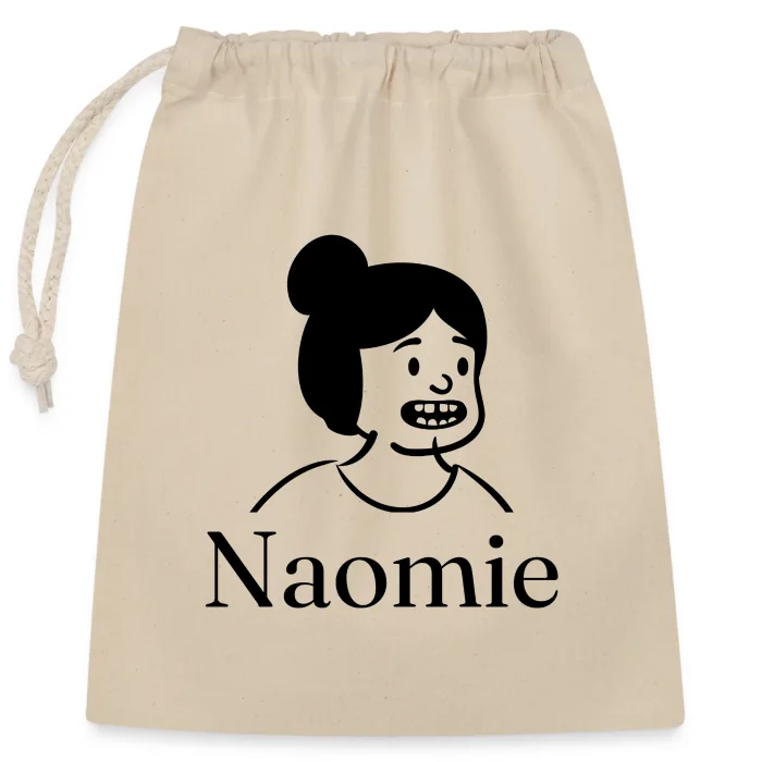 Sac cadeau personnalisé au prénom Naomie