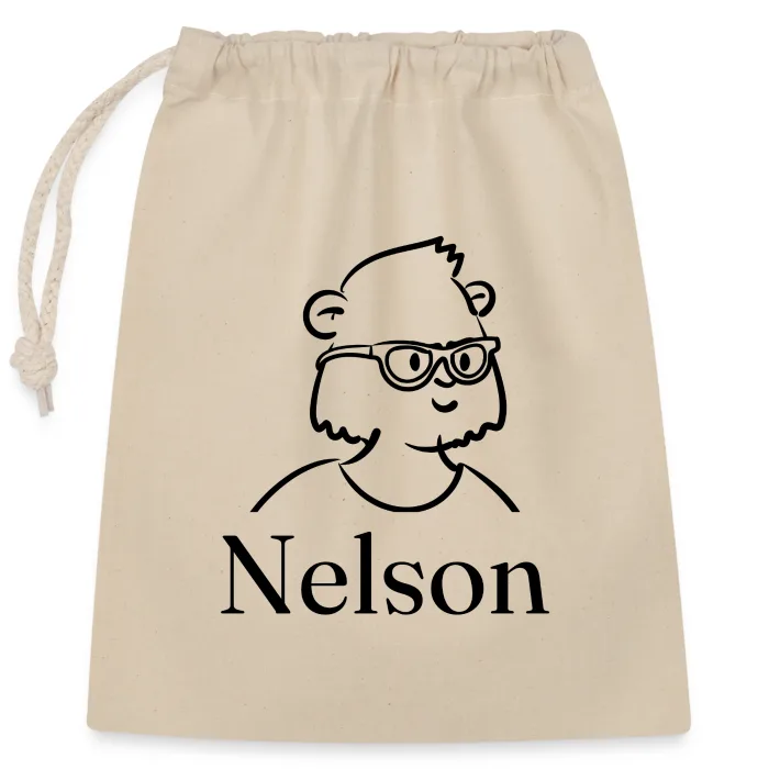 Sac cadeau personnalisé au prénom Nelson