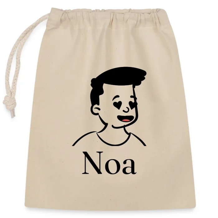Sac cadeau personnalisé au prénom Noa