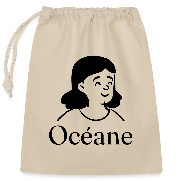 Sac cadeau personnalisé au prénom Océane