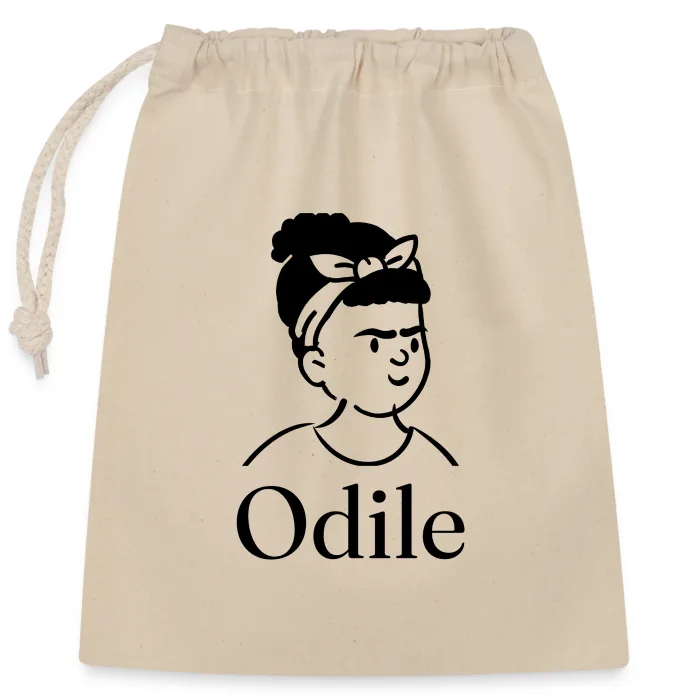 Sac cadeau personnalisé au prénom Odile