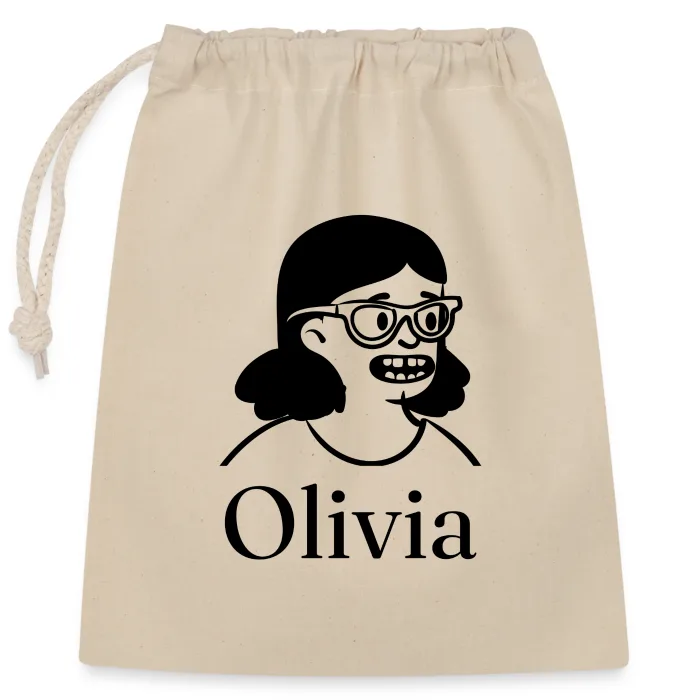 Sac cadeau personnalisé au prénom Olivia