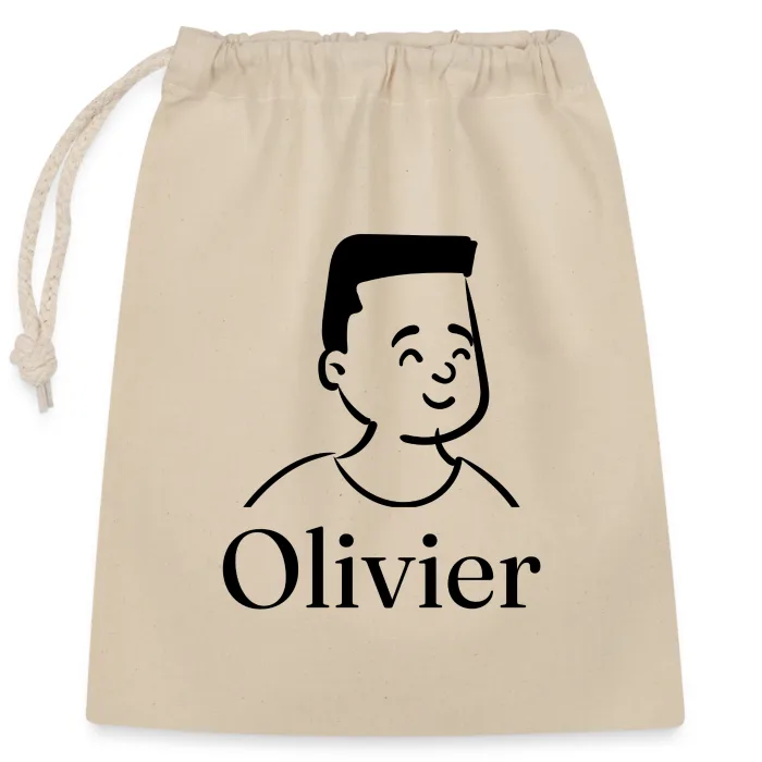 Sac cadeau personnalisé au prénom Olivier