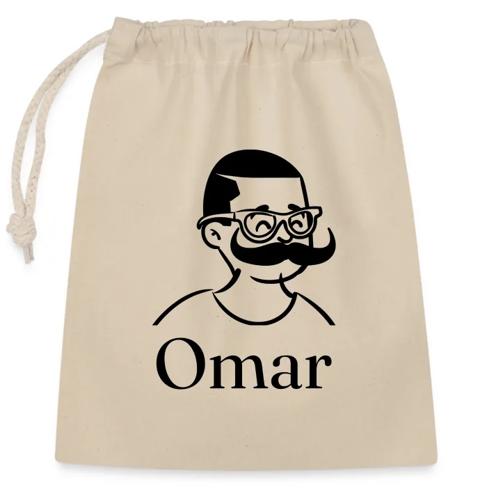 Sac cadeau personnalisé au prénom Omar