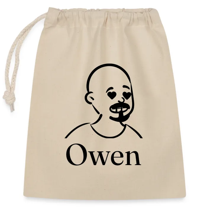Sac cadeau personnalisé au prénom Owen