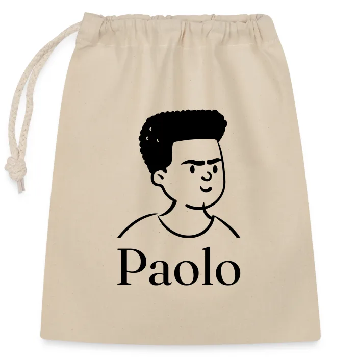 Sac cadeau personnalisé au prénom Paolo