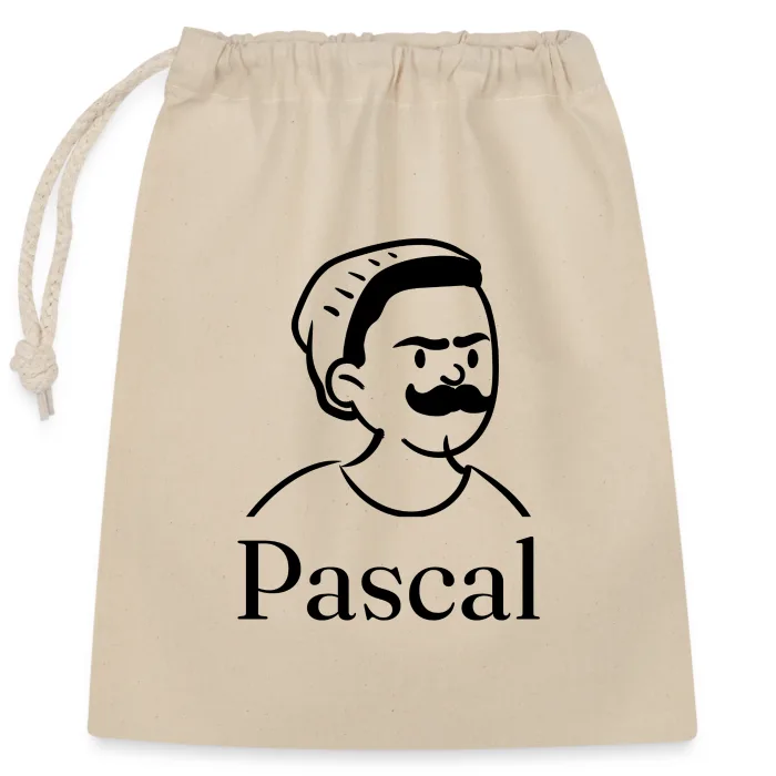 Sac cadeau personnalisé au prénom Pascal