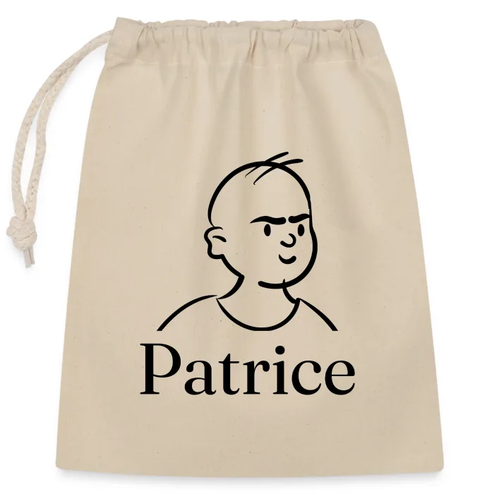 Sac cadeau personnalisé au prénom Patrice