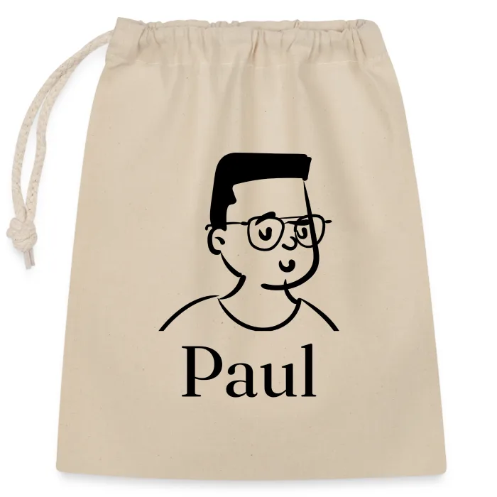Sac cadeau personnalisé au prénom Paul