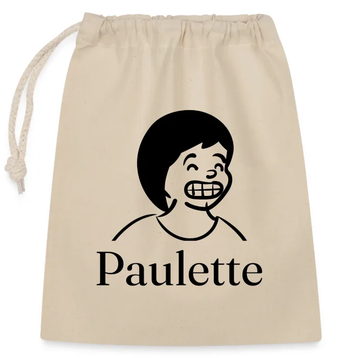 Sac cadeau personnalisé au prénom Paulette