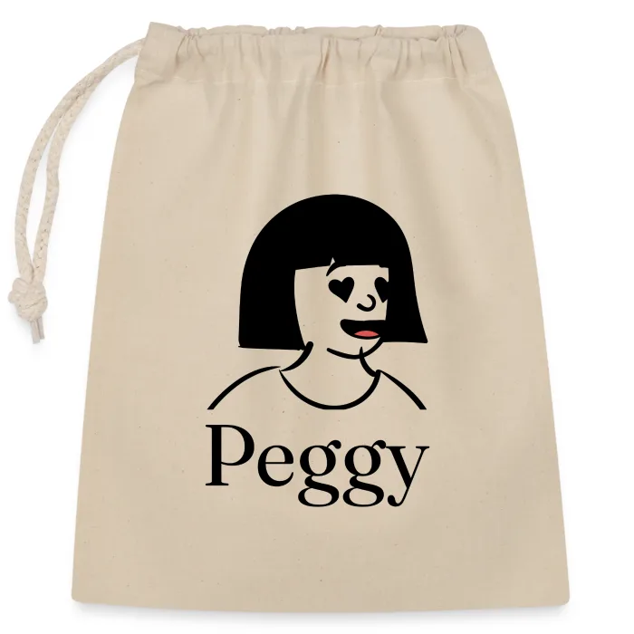 Sac cadeau personnalisé au prénom Peggy