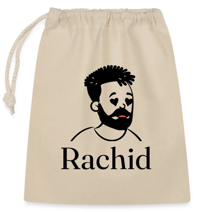 Sac cadeau personnalisé au prénom Rachid