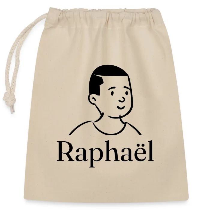 Sac cadeau personnalisé au prénom Raphaël