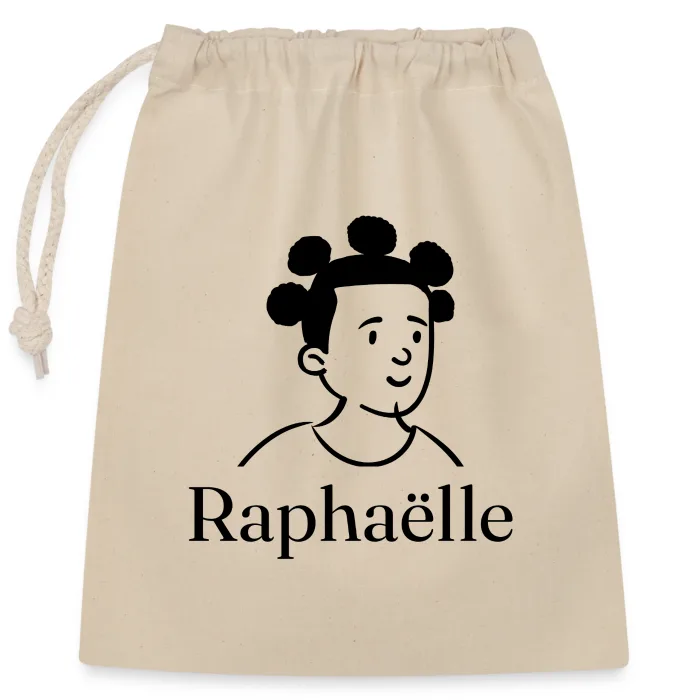 Sac cadeau personnalisé au prénom Raphaëlle