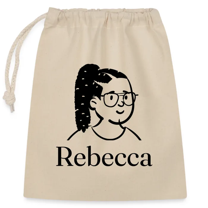 Sac cadeau personnalisé au prénom Rebecca