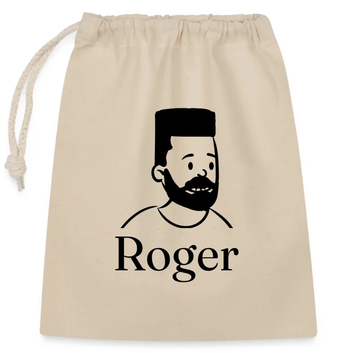 Sac cadeau personnalisé au prénom Roger