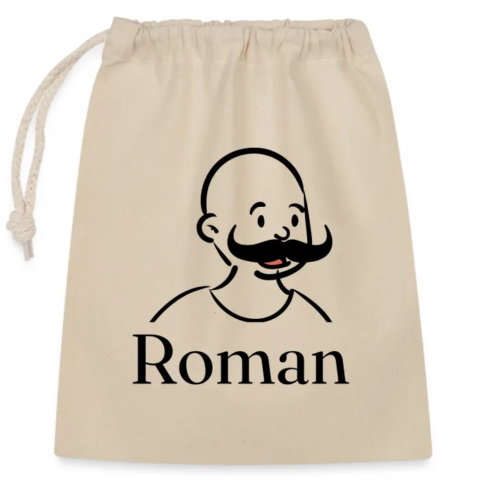 Sac cadeau personnalisé au prénom Roman