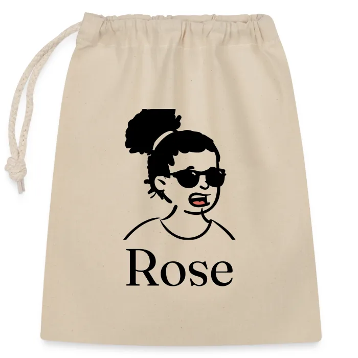 Sac cadeau personnalisé au prénom Rose