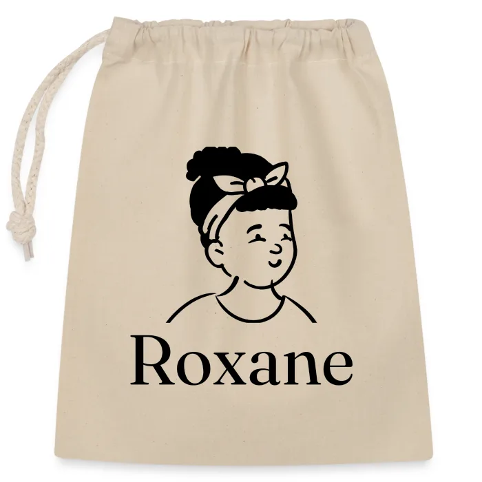 Sac cadeau personnalisé au prénom Roxane