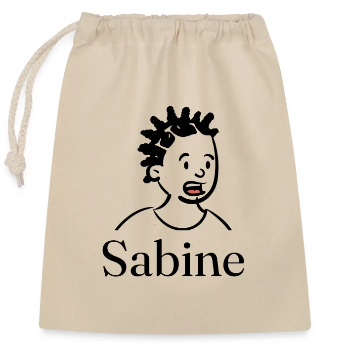 Sac cadeau personnalisé au prénom Sabine