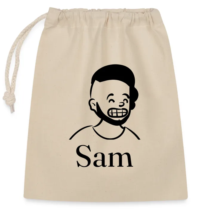 Sac cadeau personnalisé au prénom Sam