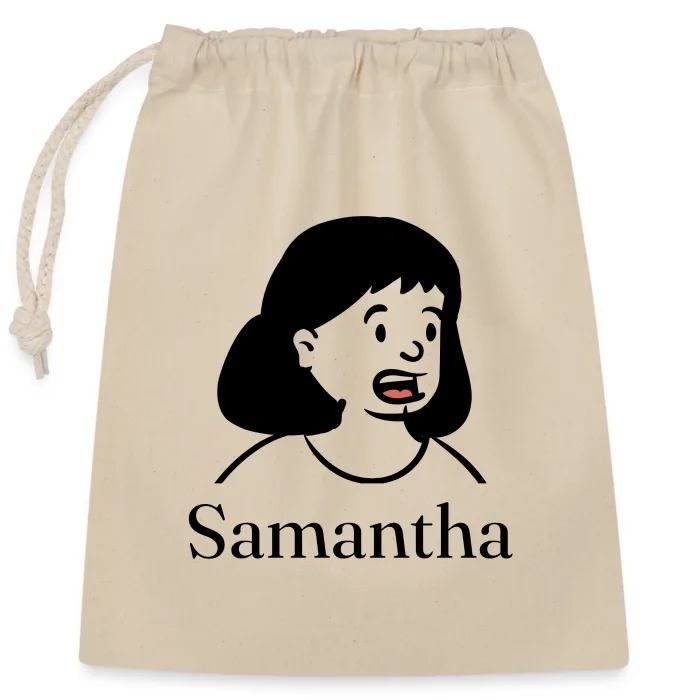 Sac cadeau personnalisé au prénom Samantha