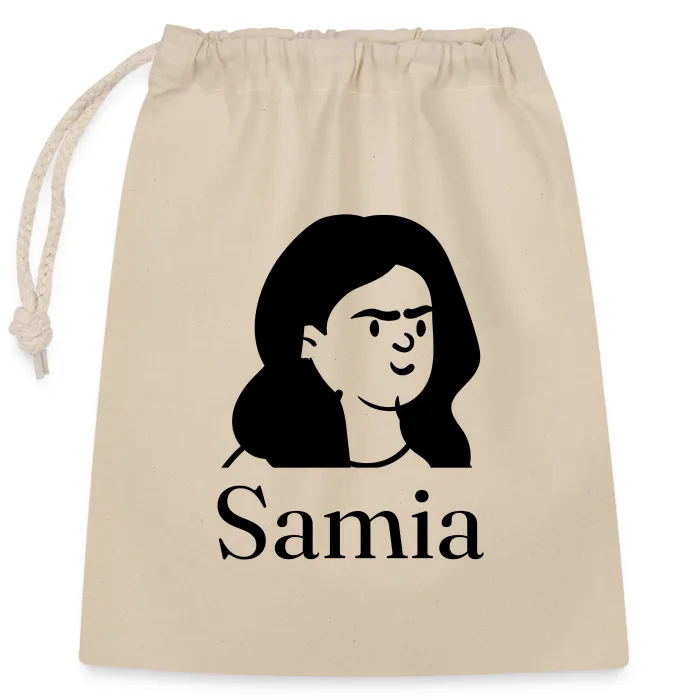 Sac cadeau personnalisé au prénom Samia
