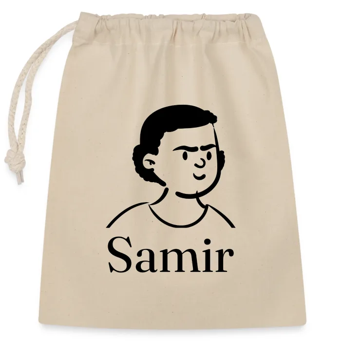 Sac cadeau personnalisé au prénom Samir