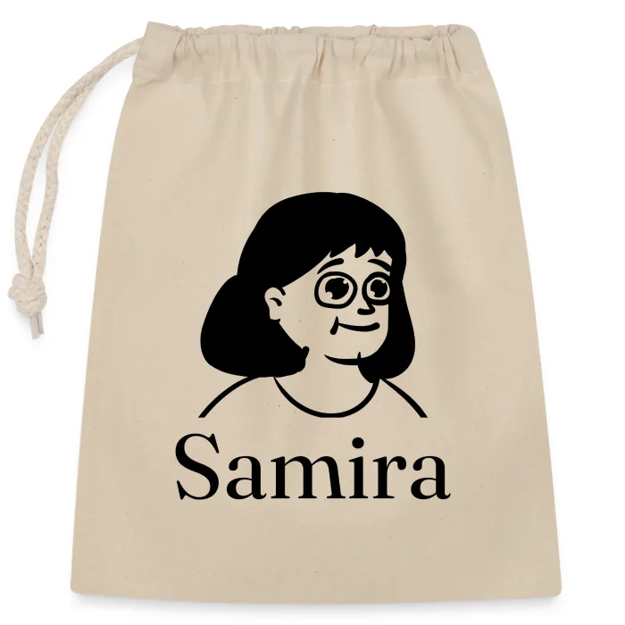 Sac cadeau personnalisé au prénom Samira