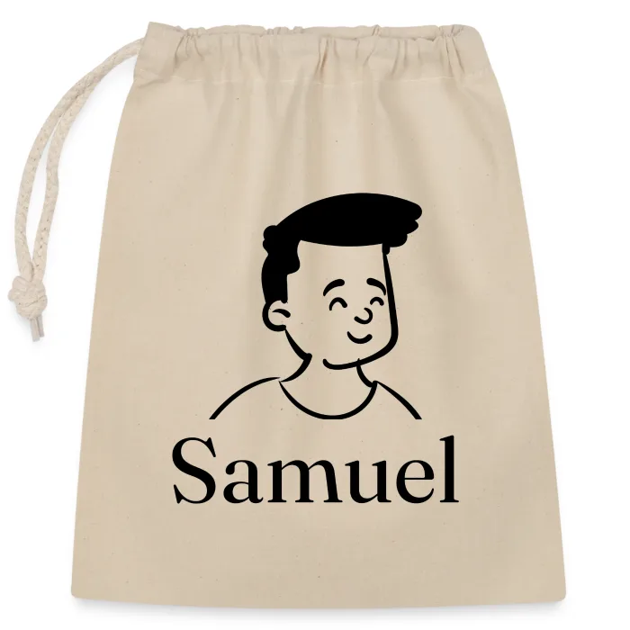 Sac cadeau personnalisé au prénom Samuel