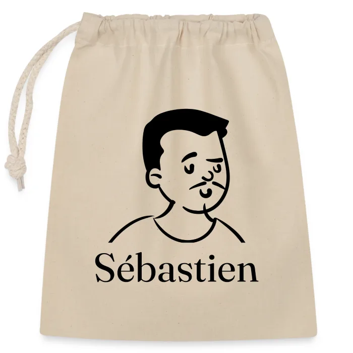 Sac cadeau personnalisé au prénom Sébastien