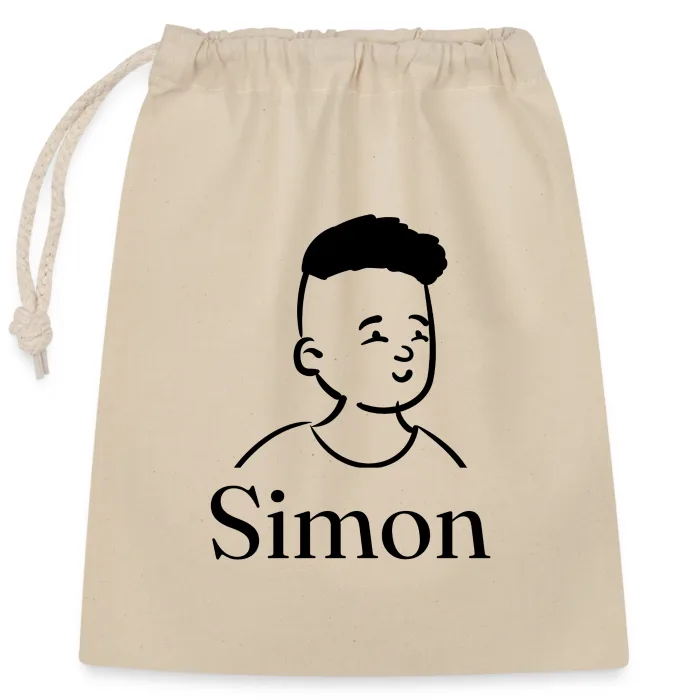 Sac cadeau personnalisé au prénom Simon