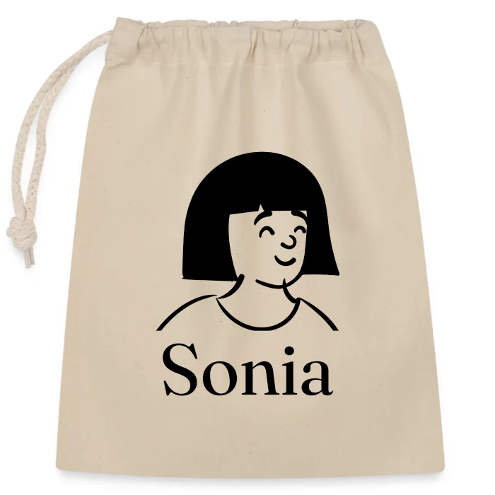 Sac cadeau personnalisé au prénom Sonia
