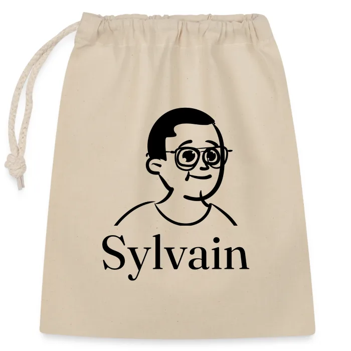 Sac cadeau personnalisé au prénom Sylvain