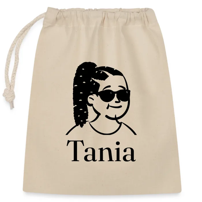 Sac cadeau personnalisé au prénom Tania