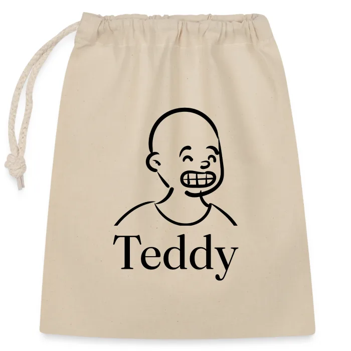 Sac cadeau personnalisé au prénom Teddy