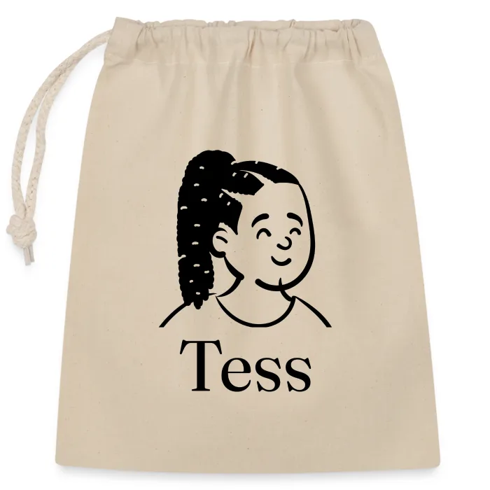 Sac cadeau personnalisé au prénom Tess