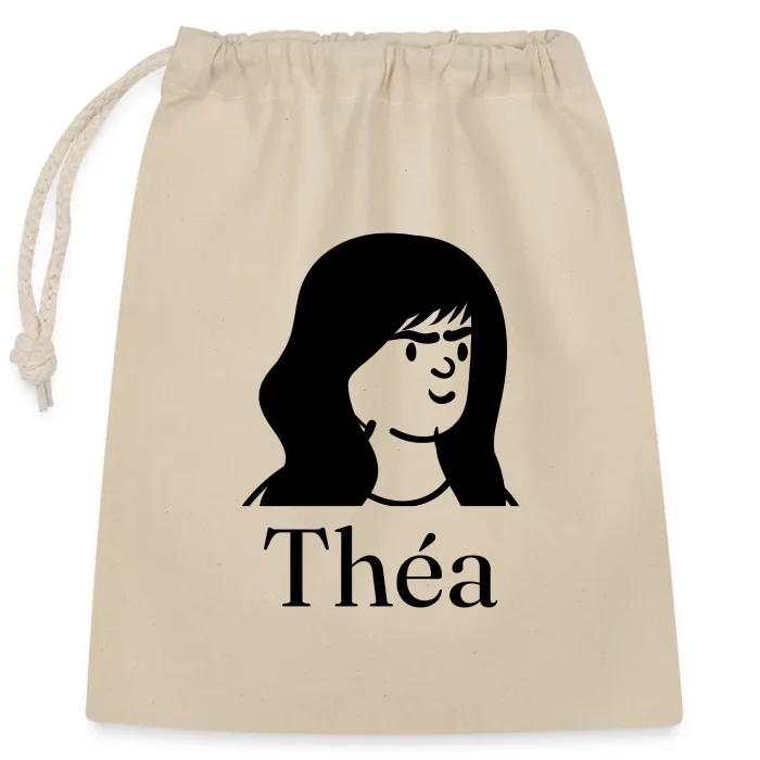 Sac cadeau personnalisé au prénom Théa