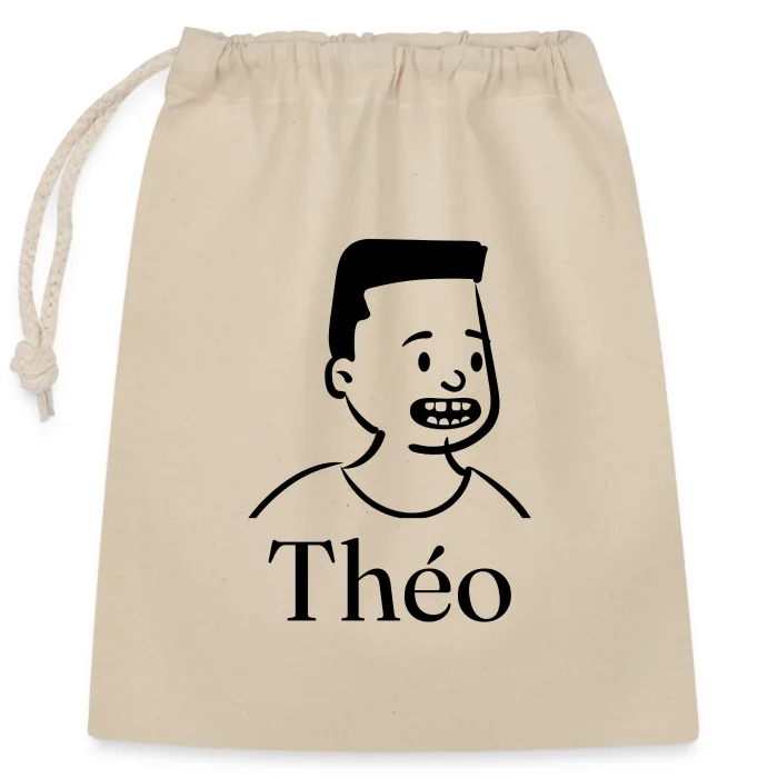 Sac cadeau personnalisé au prénom Théo