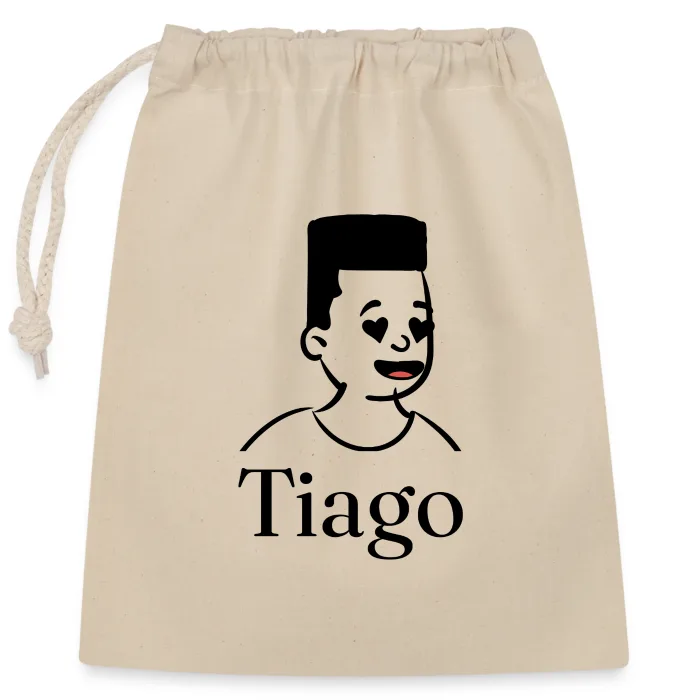 Sac cadeau personnalisé au prénom Tiago