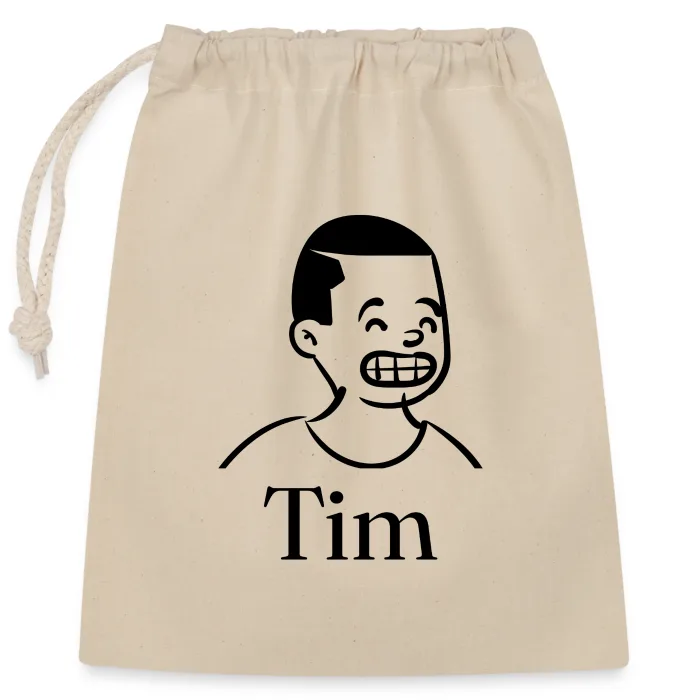 Sac cadeau personnalisé au prénom Tim