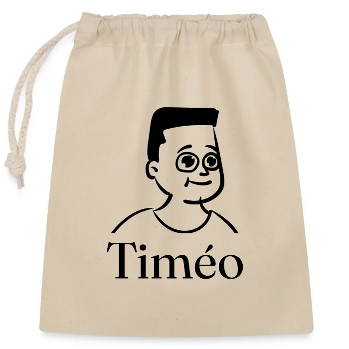 Sac cadeau personnalisé au prénom Timéo