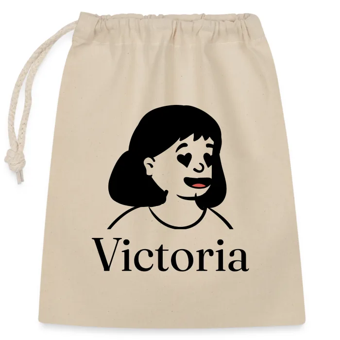 Sac cadeau personnalisé au prénom Victoria