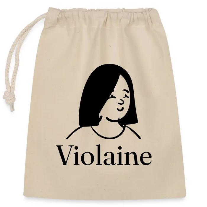 Sac cadeau personnalisé au prénom Violaine