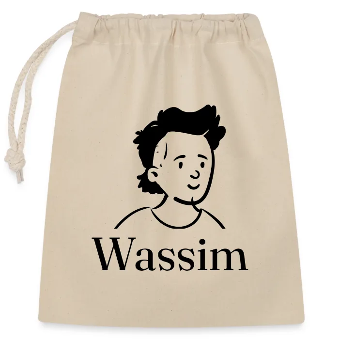 Sac cadeau personnalisé au prénom Wassim