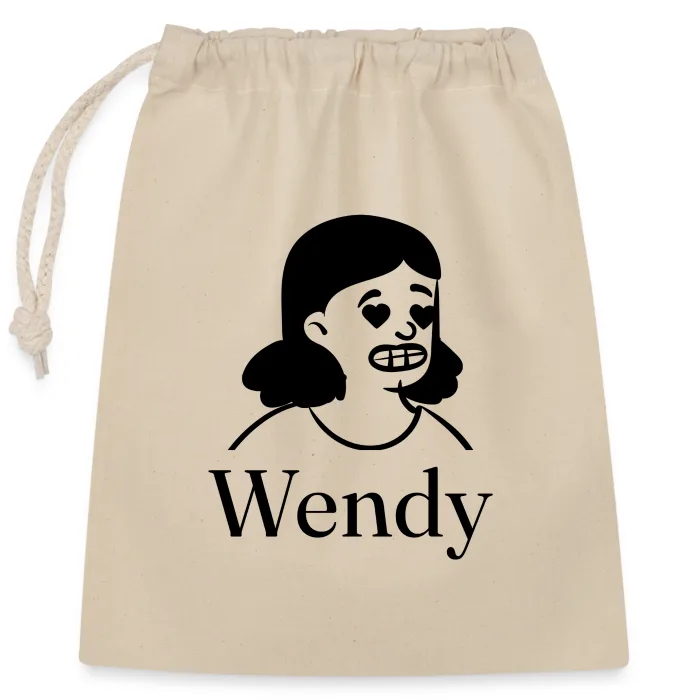 Sac cadeau personnalisé au prénom Wendy
