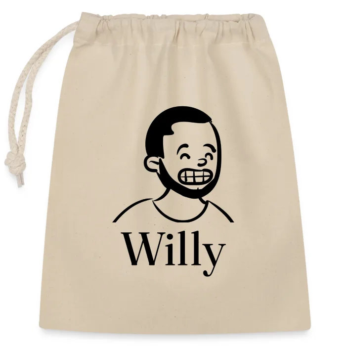 Sac cadeau personnalisé au prénom Willy